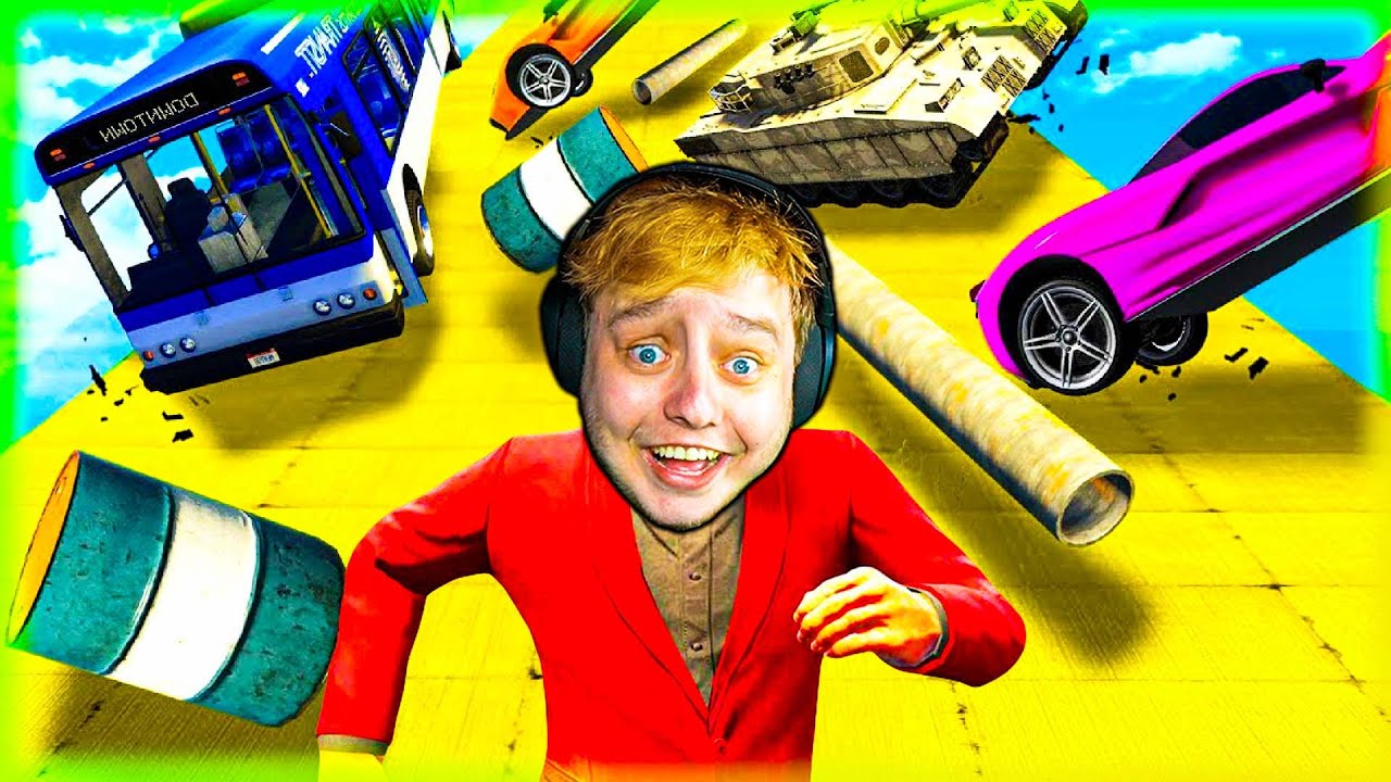 NEKONEČNÁ LAVINA Z AUT!😱 | GTA | Morry&