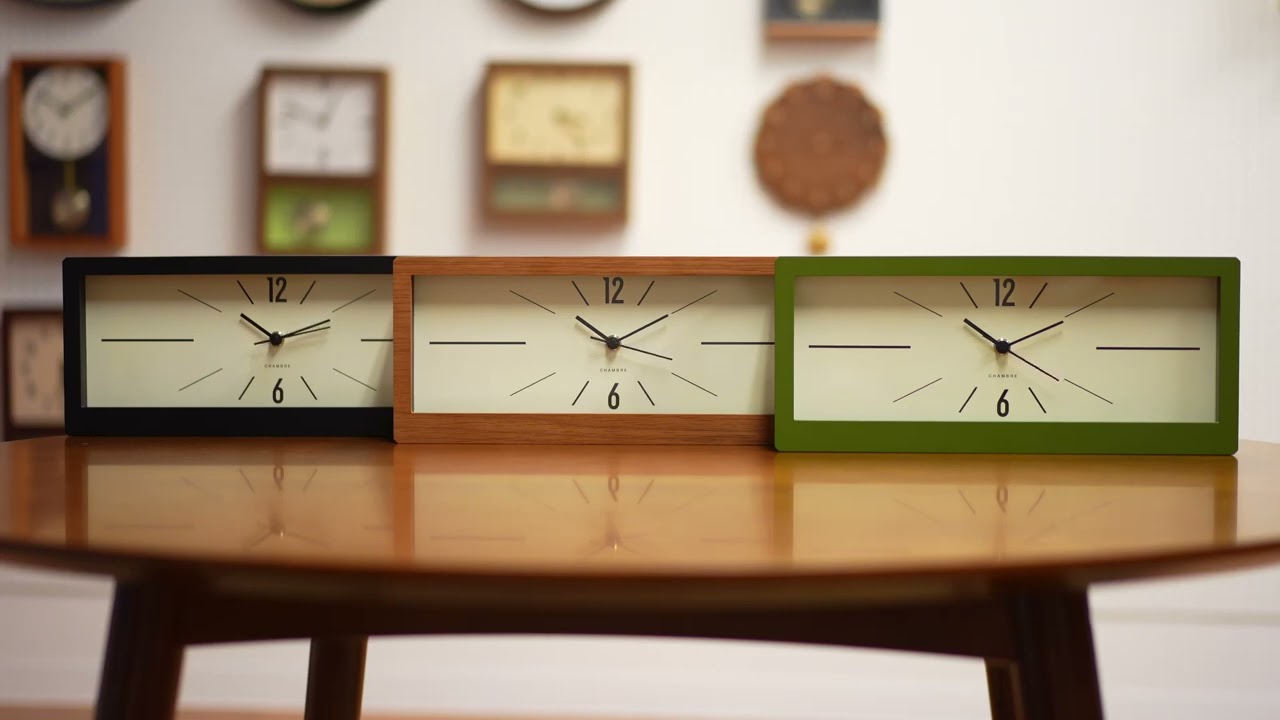 INTERZERO Chambre LINEAR CLOCK / - YouTube