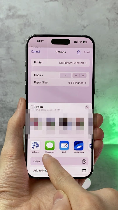 How to CONVERT PHOTOS to PDF on iPhone #apple #iphone #tips #tricks #technology