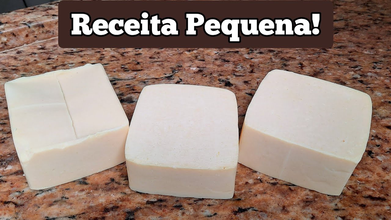 Receita Pequena de Sabão Caseiro em Barra - Simples Rápido e Fácil de Fazer - Canal da Cristina