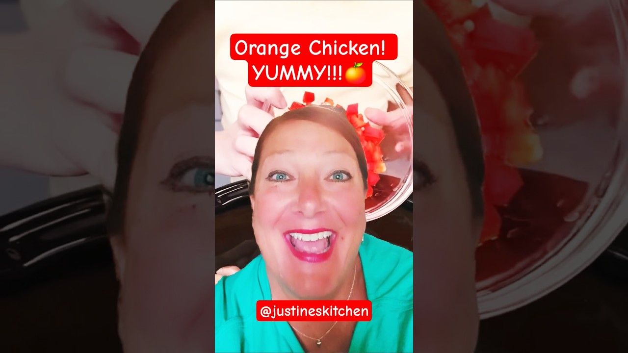 Easy Orange Chicken by @justineskitchen is delicious! 
