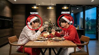 Download Lagu 🔴 [ENG SUB] Christmas Together? Jungkook \u0026 Taehyung Caught Eating Together, ARMYs Can't Believe It! MP3
