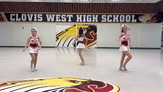 2023-24 Clovis West Tryout Dance- Cheer (w/music)