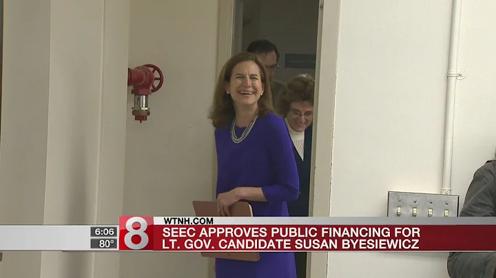 SEEC approves public financing for Lt. Gov. candidate Susan Bysiewicz