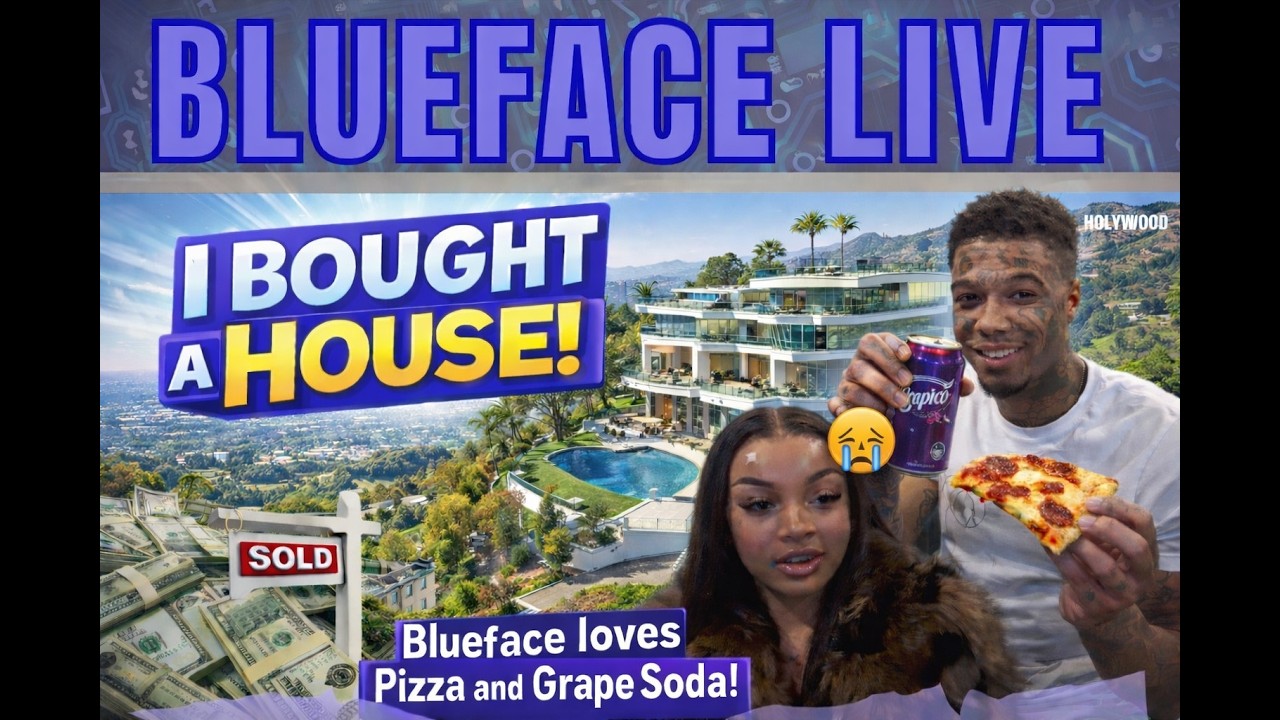 Blueface Reveals $3M Mansion Move, Pizza and Grape Soda Confessions & Wild Stream Moments 😳