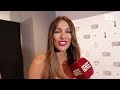 Pampita en exclusiva para GENTE en los Martín Fierro 2023