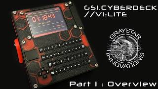 ESP 32 Cyberdeck Handheld Computer - V1:Lite - Part 1 : Overview, Programs, and Features