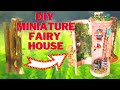 (Tutorial) DIY MINIATURE: How To Make Fairy House - New Fairy House Tutorial Compilation Ideas