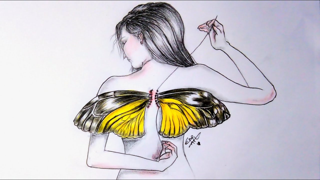 رسم سهل بالرصاص السلسلة التعبيرية #61 easy pencil drawing Expressive