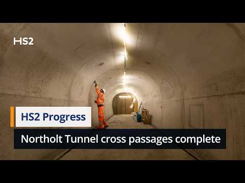 Inside London’s deepest HS2 tunnel: 34 hidden passages revealed