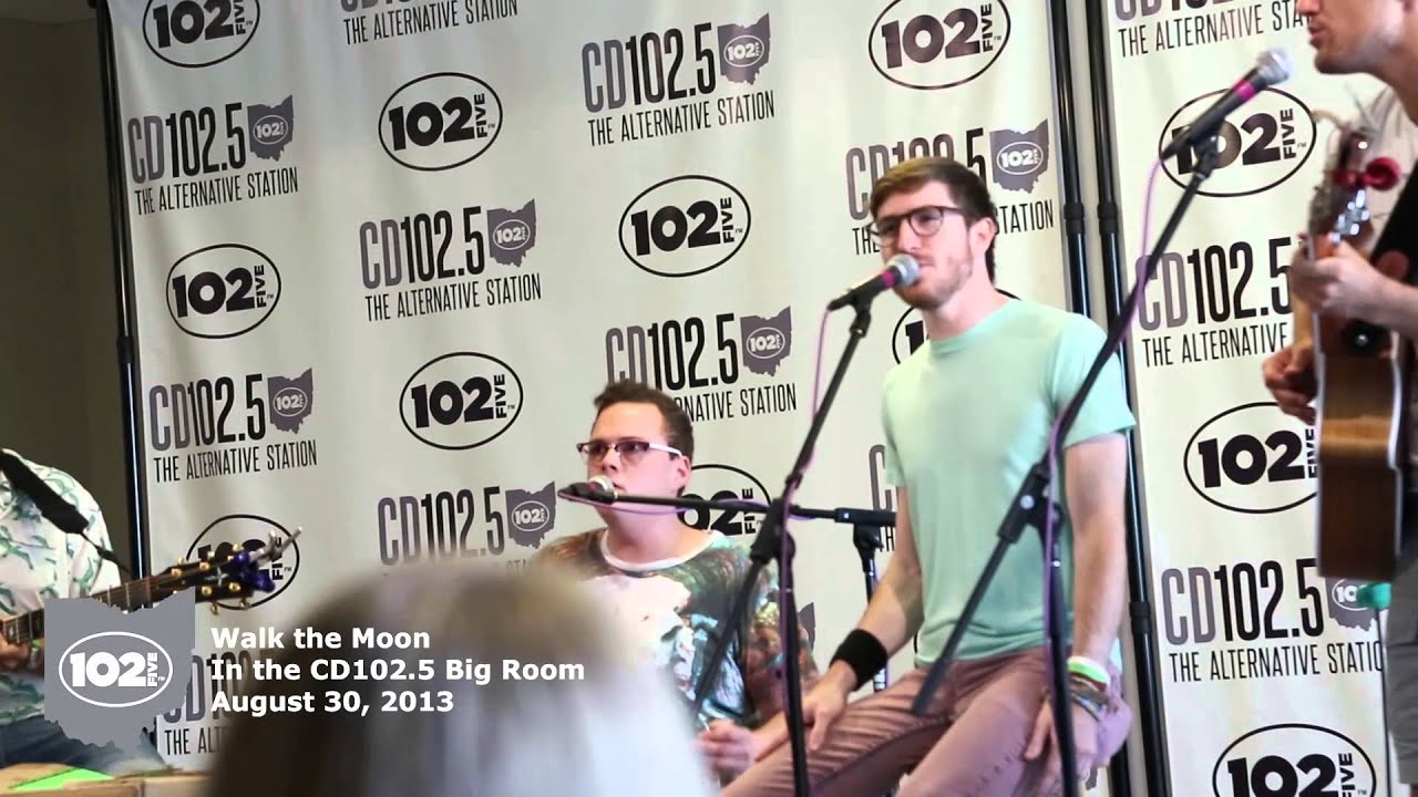 Walk the Moon in the CD102.5 Big Room