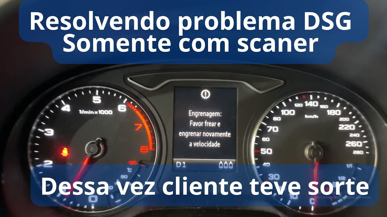 DSG dq200 com problema tivemos sorte dessa vez .  resolvendo problema com scaner apenas.