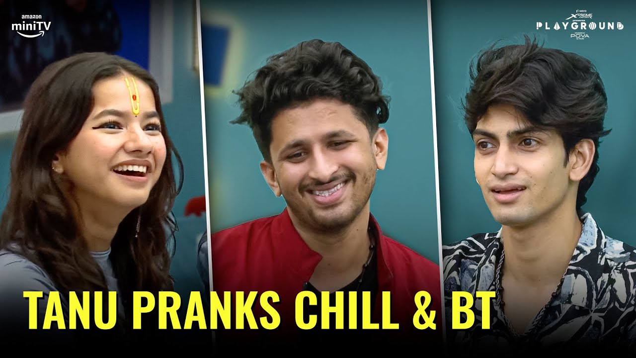 Tanu Pranks Chill & BT Android | Watch Full Ep on Amazon miniTV | Playground 3