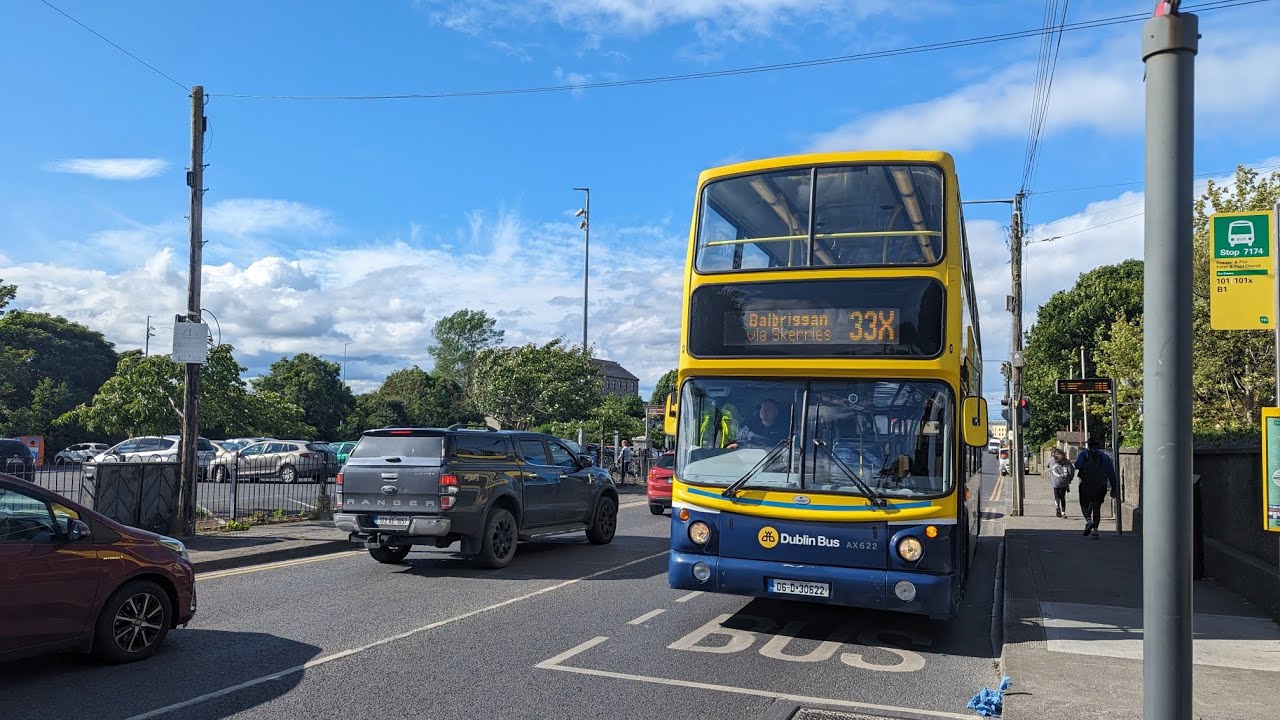*Crazy Driver* Dublin Bus || Volvo B7TL Alexander ALX400 AX622 (06-D-30622) || Route 33X