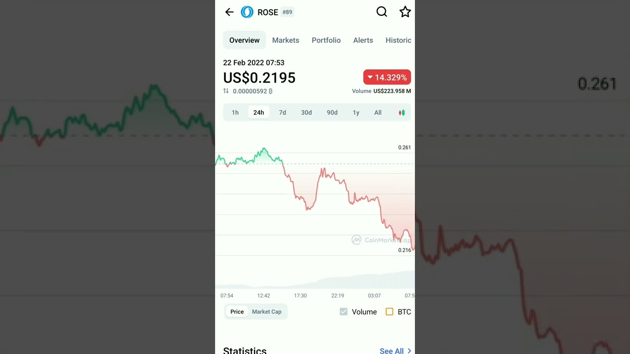 Rose oasis network coin market cap 