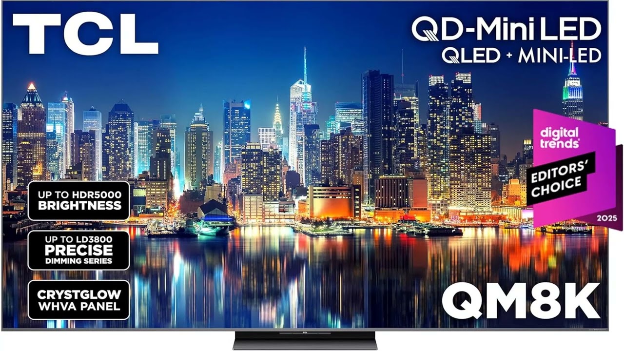 Best Deal: TCL 75 Inch Class QM8K Series | Mini LED QLED 4K HDR | 75QM8K, 2026 Model