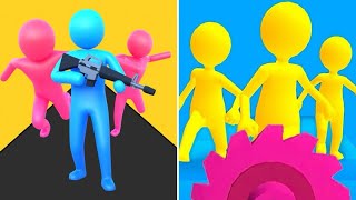 Join Clash 3D Vs Crowd Evolution 🔴🔵Walkthrough Mobile Gameplay H1A2