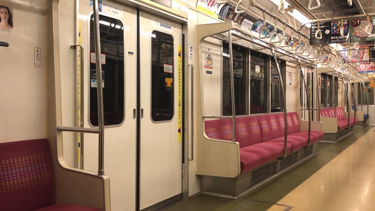 2019年6月廃車】東京メトロ03系車内+走行音 南栗橋〜幸手(東武線内) 03