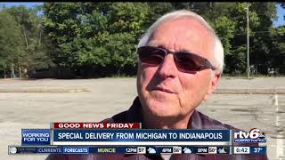 Michigan Pizza Restaurant Makes Special Delivery To Indianapolis Cancer Patient