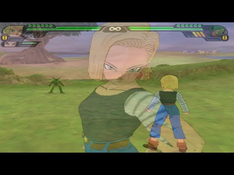 スパーキングメテオ MOD 19【セル 第一形態 VS 18号】【 CPU VS CPU 】【 Budokai Tenkaichi ZMX 】