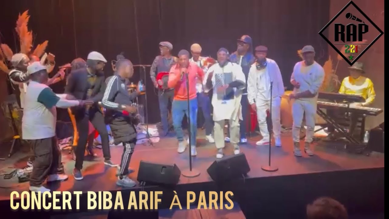 BIBA ARIF FAIT SON COME BACK AVEC UN SHOW INÉDIT À PARIS / 12 MAI - YouTube
