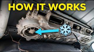 How a Car AC Evaporator Works Cooling Unit Explained #carrepair #automobile #carhacks #cheapcarfix