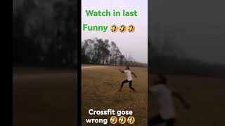Crossfit mistake 🤣🤣 #shorts #gymmistake #funny