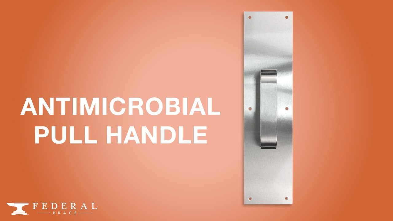 Antimicrobial Pull Handles: Stop the Spread of Dangerous Germs in your Business!