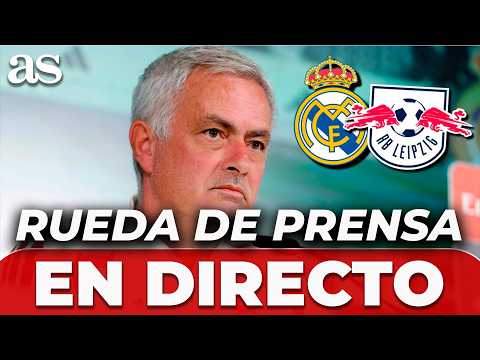 EN DIRECTO: MOURINHO, rueda de prensa previa al REAL MADRID - RB LEIPZIG | CHAMPIONS LEAGUE