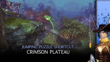 Guild Wars 2 Jumping Puzzle Shortcut - Crimson Plateau (Jade Bot)