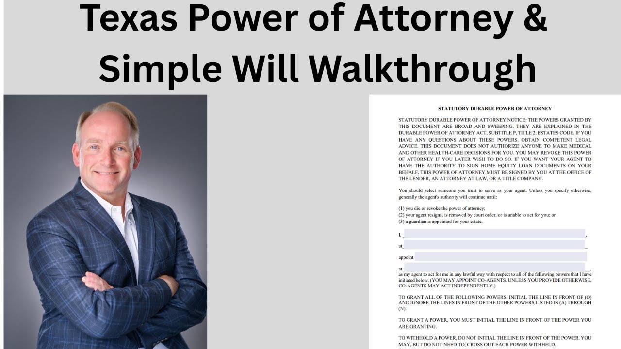 Как заполнить завещание и доверенность в штате Техас (пошаговая инструкция)