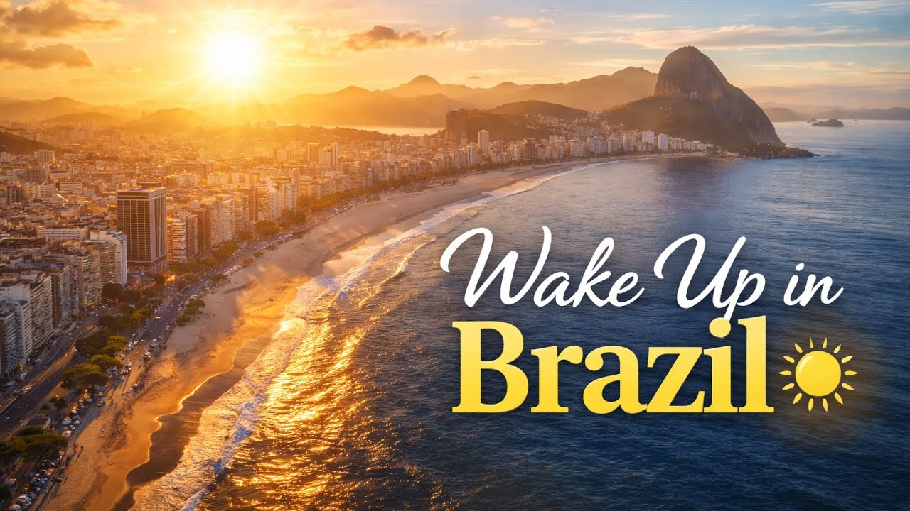 Brazilian Morning Vibes ☀️ Inspiring Instrumental Music
