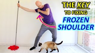 Frozen Shoulder Exercises At Home: The KEY To Frozen Shoulder Mobilization!