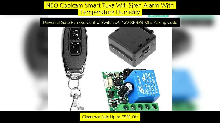 Universal Gate Remote Control Switch Dc 12V Rf 433 Mhz Asking Code Relay