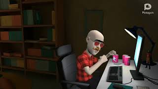 (Plotagon Laziness) Uggmen Skips School