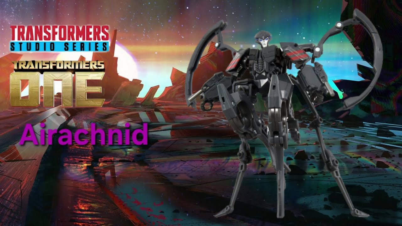 Transformers Studio Series TFO Deluxe Class Airachnid.