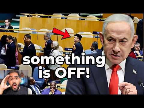 Someone Noticed Something VERY WEIRD During Netanyahu's UN Speech