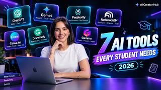 7 AI Tools Every Student Should Try in 2026 🤖📚