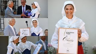 [Full ceremony] Crown Princess Victoria is named Öland Inhabitant of the Year (Swedish)