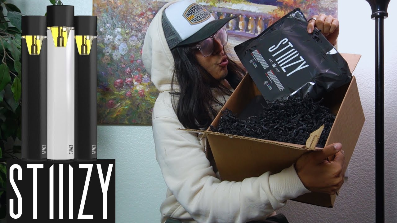 STIIIZY SENT ME THIS!!! (SMOKE HAUL & UNBOXING!) | Goose ASMR