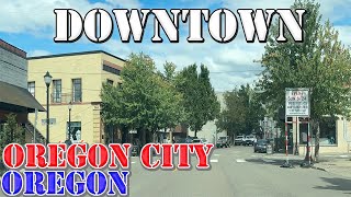 Oregon City - Oregon - 4K Downtown Drive