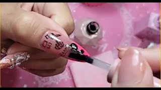 Tutorial on how to do new magic nail dress water decals - Max Estrada