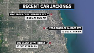 No arrests in string of Chicago carjackings