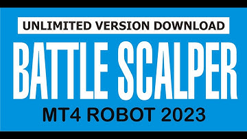 Battle Scalper  EA // MT4 ROBOT FOR FREE