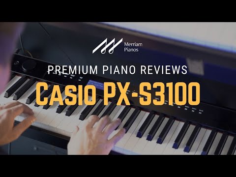 Цифрове піаніно Casio Privia PX-S3100 BKC, видео 3