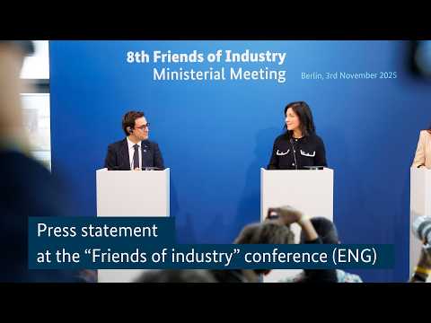 Press statement at the "Friends of Industry" conference (ENG)