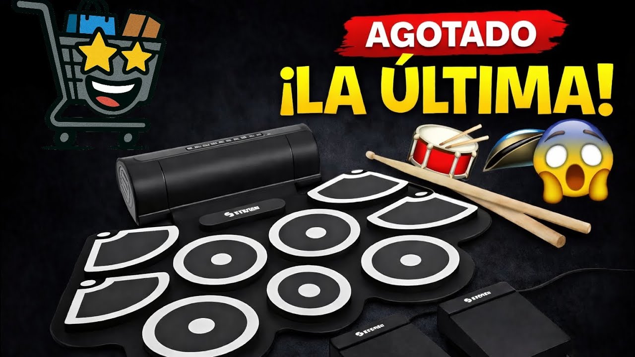 Compré la ÚLTIMA batería electrónica Steren y... es una joya 💎