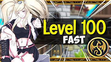 500,000EXP every 60 Seconds! Level 100 SPEEDRUN Guide 🚀 AQW AdventureQuest Worlds