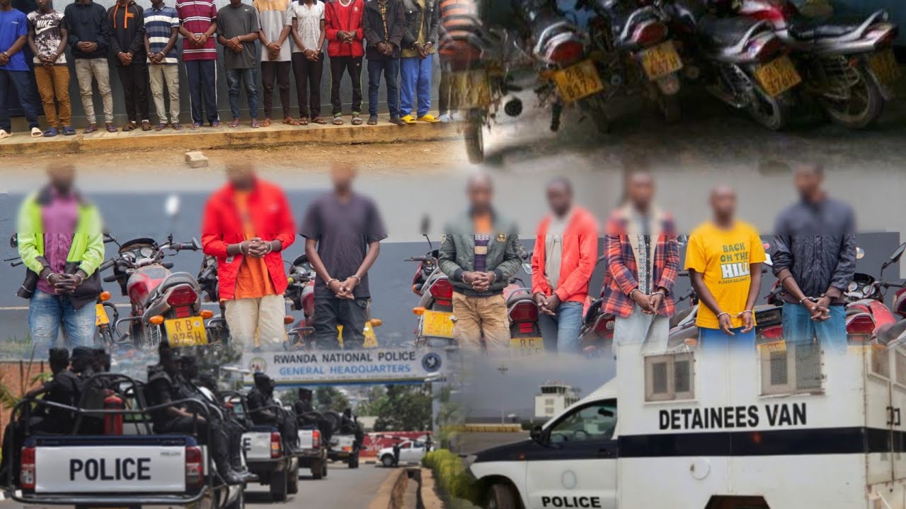 NYAGATARE:POLICE ICAKIYE ABAJURA 15 BIBAGA MOTO BAKANATERA IBYUMA ABO BAZlBYE