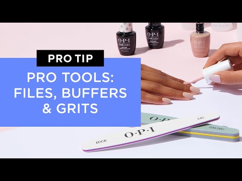 OPI Nail Files, Buffers and Grits